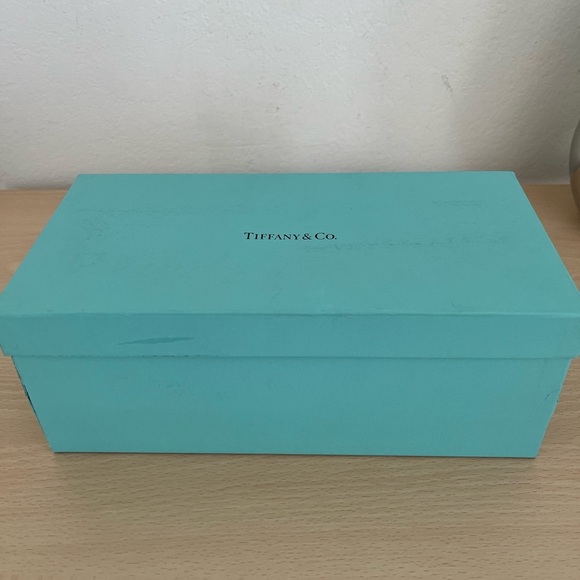 Tiffany & Co. Blue and White Ribbon Mug Set,Box,cards,Collectible Retired BNWOT - Picture 12 of 15